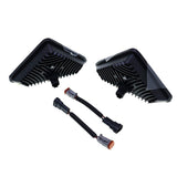 LED Headlight Kit 7259523 & 7259524 Aftermarket Replacement For Bobcat Skid Steer Loader 753 773 863 864 873 963 S130 S150 S160 S175 S185 S205 S220 S250 S300 S330 - Fab Heavy Parts