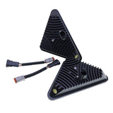 LED Headlight Kit 7259523 & 7259524 Aftermarket Replacement For Bobcat Skid Steer Loader 753 773 863 864 873 963 S130 S150 S160 S175 S185 S205 S220 S250 S300 S330 - Fab Heavy Parts