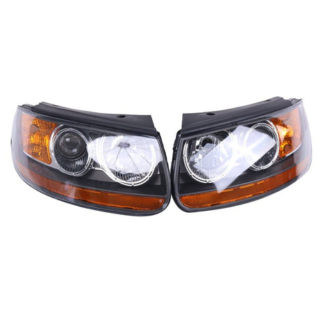 Left and Right Headlight HY2503139 HY2502139 for Hyundai Santa Fe 2007 - Fab Heavy Parts