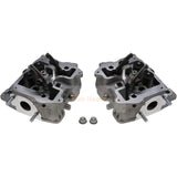 Left & Right Complete Cylinder Head for Kipor Engine KM2V80 Generator KDE12STA3