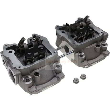 Left & Right Complete Cylinder Head for Kipor Engine KM2V80 Generator KDE12STA3 - Fab Heavy Parts
