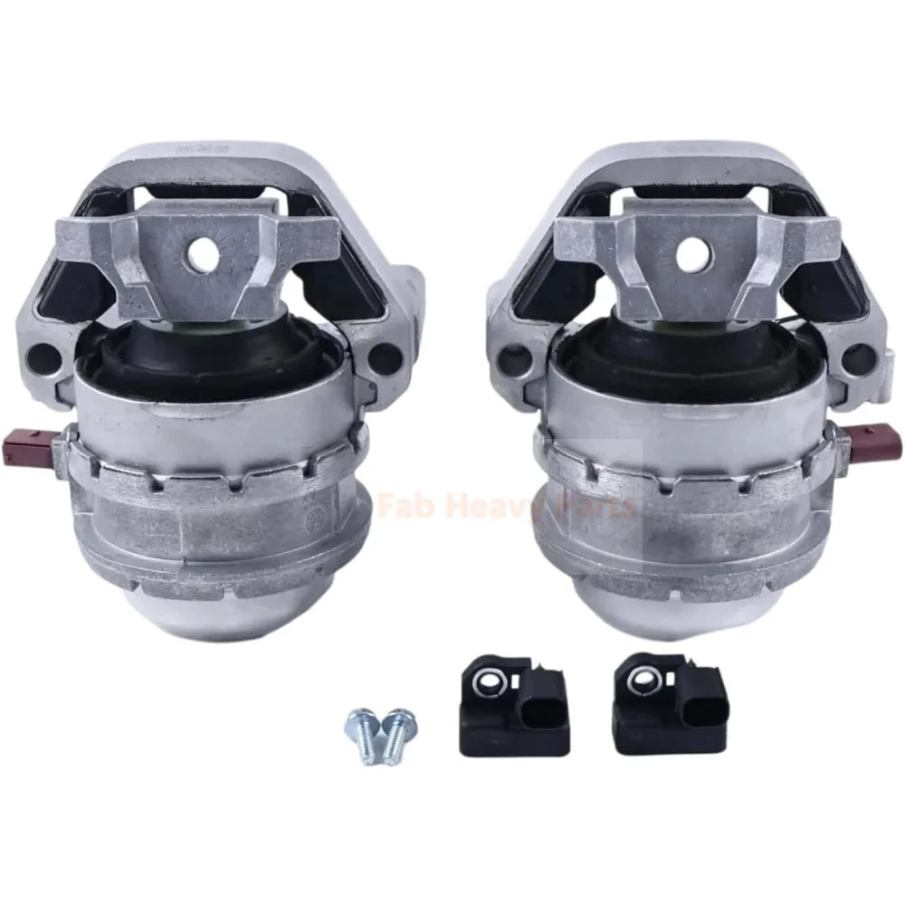 Left & Right Engine Motor Mount 4H0199256T 4H0199255T Fits for Audi S6 RS6 S7 RS7 D4 A8 T7 V8 4.0T