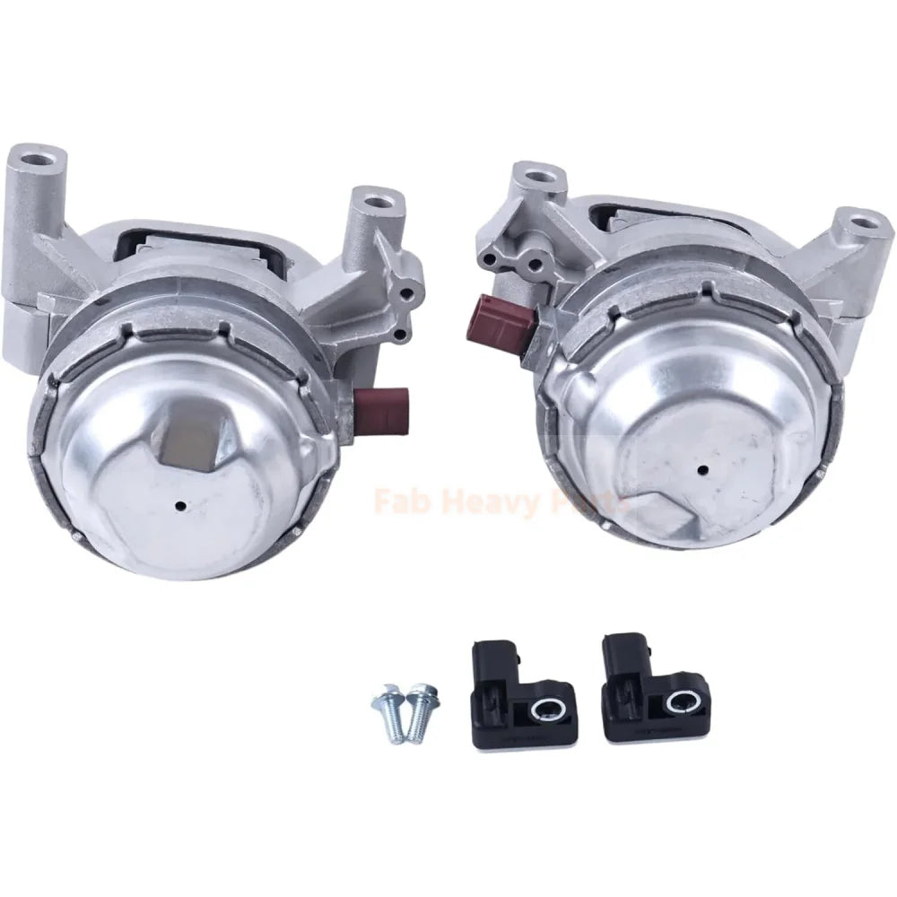 Left & Right Engine Motor Mount 4H0199256T 4H0199255T Fits for Audi S6 RS6 S7 RS7 D4 A8 T7 V8 4.0T