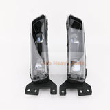 Left & Right LED Front Fog Light 68275510AC 68275511AC for Dodge Durango Jeep Grand Cherokee - Fab Heavy Parts