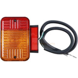Left Warning Lamp AM879645 Fits for JD Compact Tractor 2210 4100 4110 4115 for Yanmar 3TNE74 Engine - Fab Heavy Parts