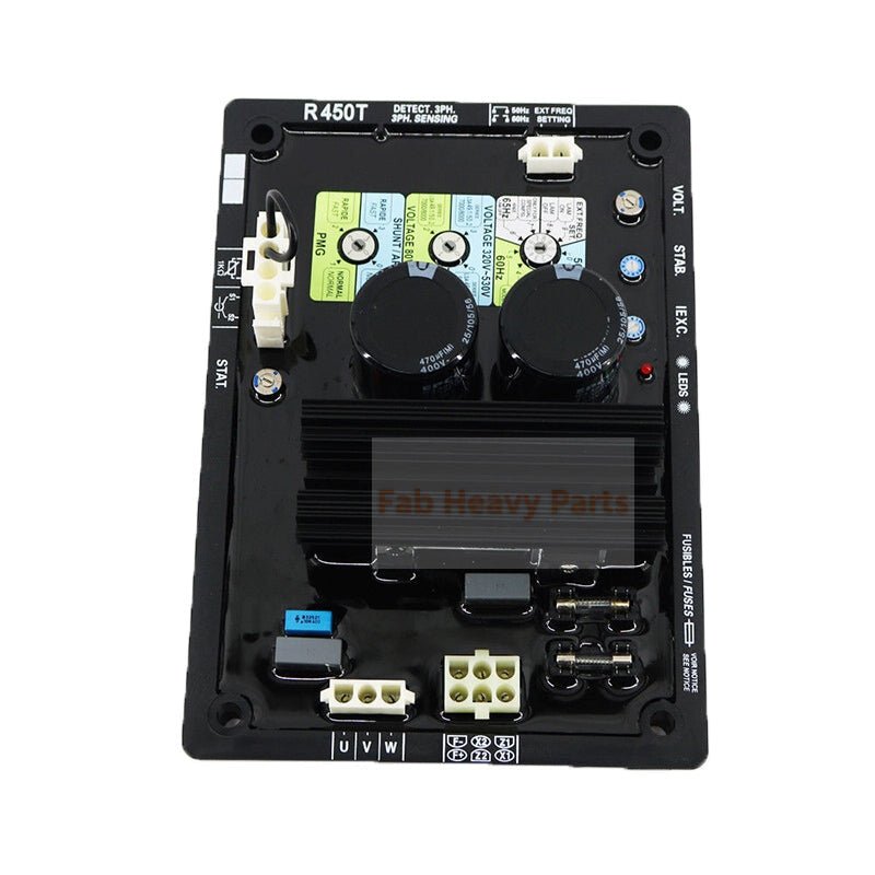 Leroy Somer AVR R450T Automatic Voltage Regulator for Brushless Generator Genset - Fab Heavy Parts