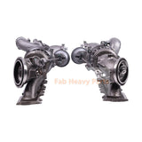 LH and RH Turbo IHI Turbocharger A2760901480 A2760901580 Fits for Mercedes Benz M276DE30AL C250 E250 C400 SL400 ML400 3.0L - Fab Heavy Parts