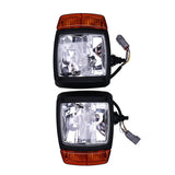 LH & RH Headlamp VOE11170059 VOE11170060 for Volvo G900 L60E L70E L90E L110E L120E - Fab Heavy Parts