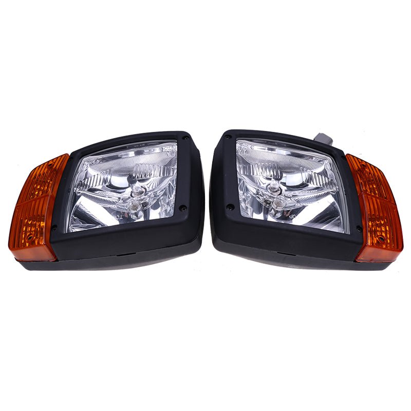 LH & RH Headlamp VOE11170059 VOE11170060 for Volvo G900 L60E L70E L90E L110E L120E - Fab Heavy Parts
