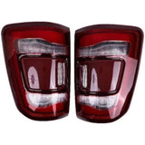 LH & RH Tail Lamp With Blind Spot 68262531AE 68262530AE for Dodge Ram 1500 2019 - 2022 - Fab Heavy Parts