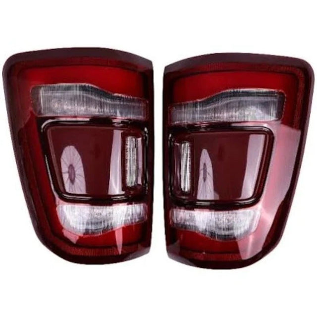 LH & RH Tail Lamp With Blind Spot 68262531AE 68262530AE for Dodge Ram 1500 2019 - 2022 - Fab Heavy Parts