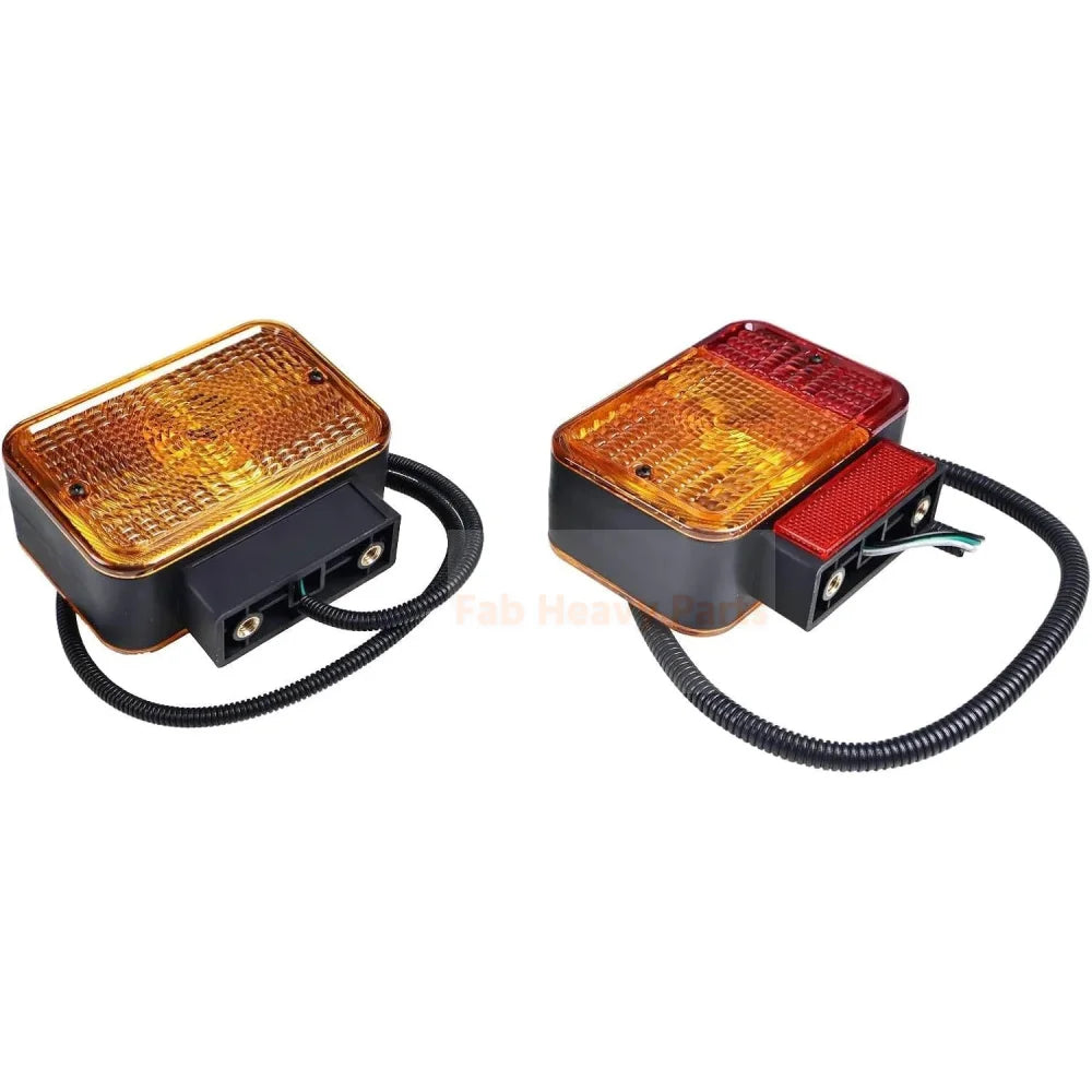 LH & RH Warning Lamp Kit AM879645 AM879646 Fits for JD Compact Tractor 2210 4100 4110 4115 for Yanmar 3TNE74 Engine