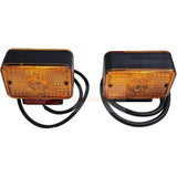 LH & RH Warning Lamp Kit AM879645 AM879646 Fits for JD Compact Tractor 2210 4100 4110 4115 for Yanmar 3TNE74 Engine
