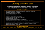 Lift Pump 384-8612 3848612 Fits for Caterpillar CAT Engine C11 C18 Excavator 345C 345D 349D 365C 385B 385C 390D - Fab Heavy Parts