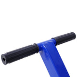 Log Dolly With Load Binder And Choker Chain 440LB With 2PCS 16in Air Tires - Blue - Fab Heavy Parts