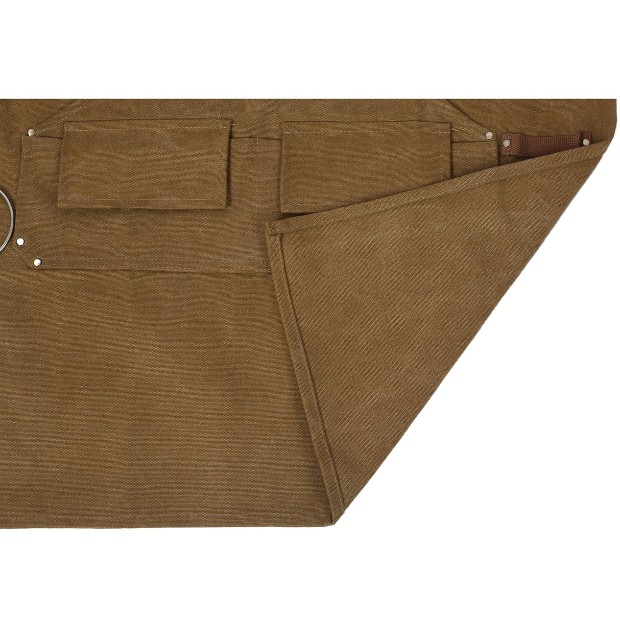 Long Apron Heavy Duty Canvas Tool 16 Oz - Brown - Fab Heavy Parts