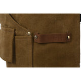 Long Apron Heavy Duty Canvas Tool 16 Oz - Brown - Fab Heavy Parts