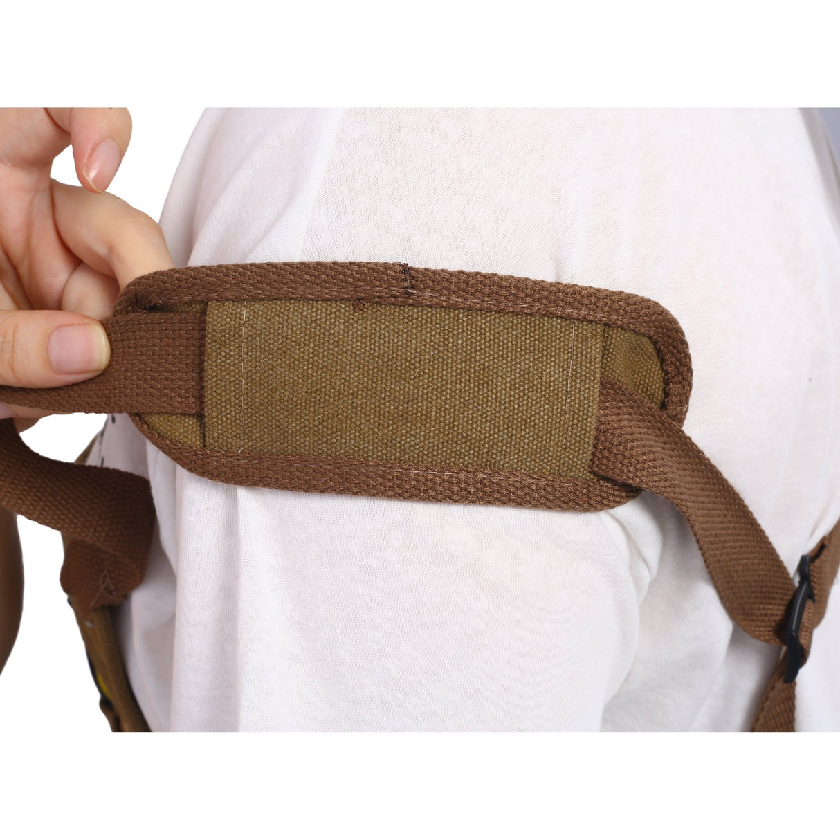 Long Apron Heavy Duty Canvas Tool 16 Oz - Brown - Fab Heavy Parts
