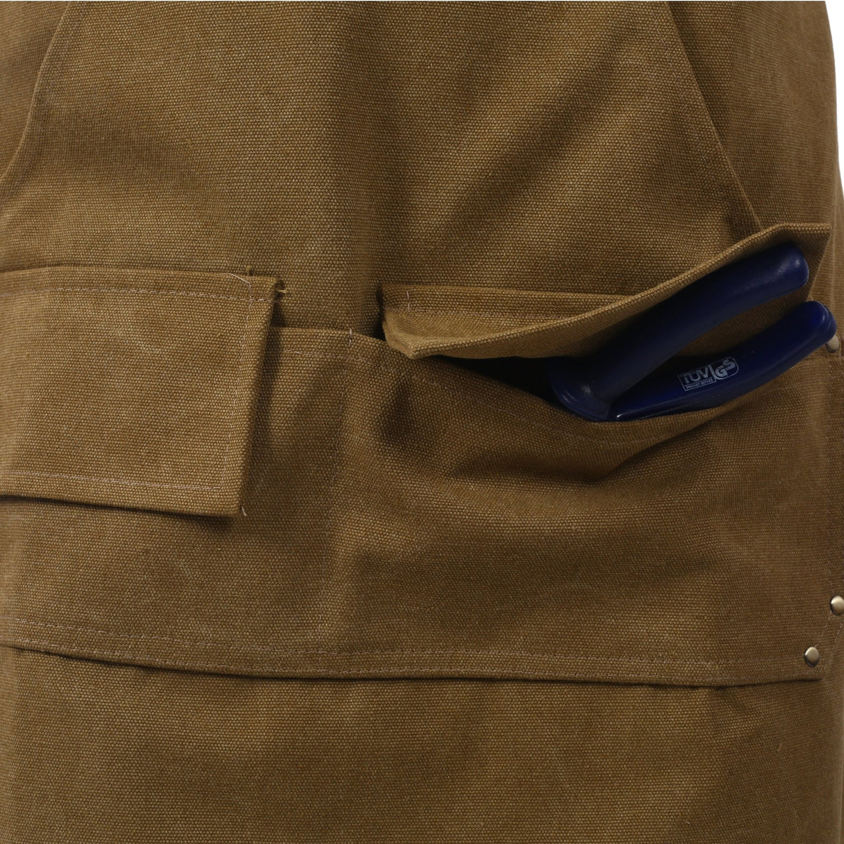 Long Apron Heavy Duty Canvas Tool 16 Oz - Brown - Fab Heavy Parts