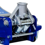 Low - Position Steel Vehicle Floor - Mounted Hydraulic Jack with Dual - Piston Quick - Lift Pump 3 - Ton 6,600 Lbs. Capacity - Fab Heavy Parts