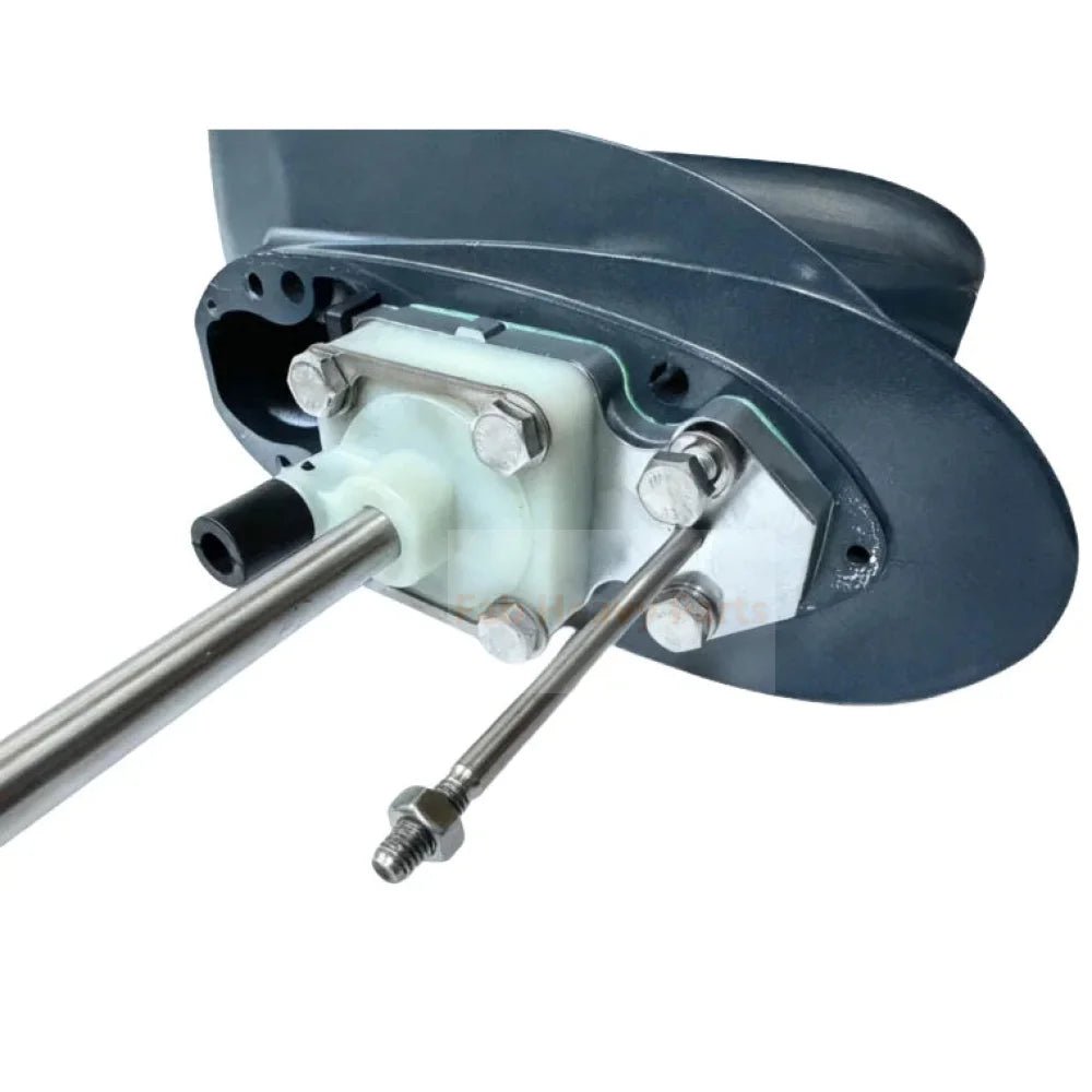 Lower Unit Assembly Gearcase Long Shaft 66M - 45300 - 11 - 4D Fits for Yamaha 4 Stroke 9.9 15HP Outboard - Fab Heavy Parts