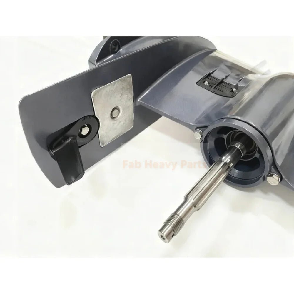 Lower Unit Assembly Gearcase Long Shaft Fits for Yamaha 30HP Outboard 30HMH - Fab Heavy Parts