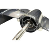 Lower Unit Assembly Long Shaft 6AU - 45300 - 11 - 8D Fits for Yamaha 4 Stroke 8 9.9 HP Outboard - Fab Heavy Parts