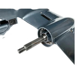 Lower Unit Assembly Long Shaft 6J4 - 45300 - 12 - 4D Fits for Yamaha 2 Stroke 40 Outboard Model 40J - Fab Heavy Parts