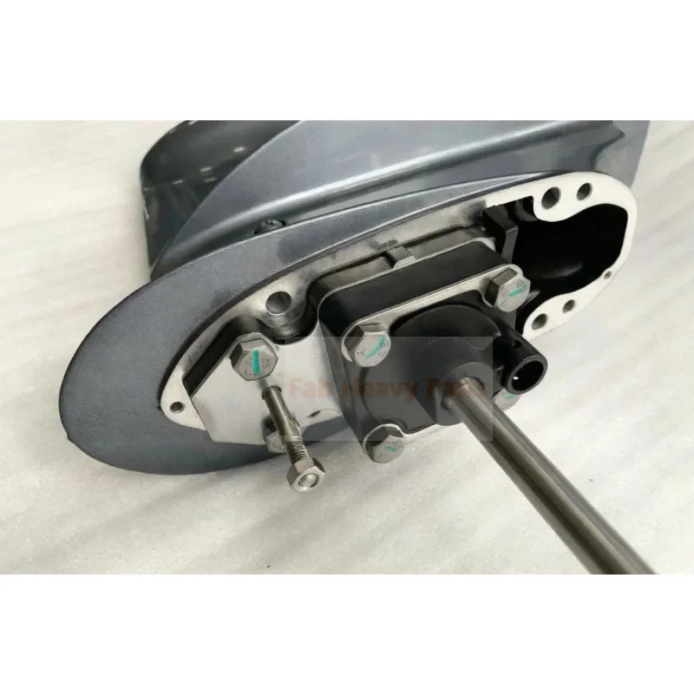 Lower Unit Gearcase Short Shaft Fits for Yamaha 4 Stroke 9.9 13.5 15HP Outboard - Fab Heavy Parts