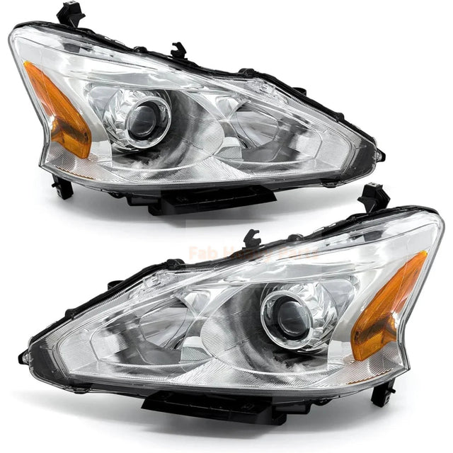 L&R Headlight 260103TA0A 260603TA0A 26060-3TG0A NI2502208 NI2503208 20932100 20932200 Fits for Nissan Altima Sedan 2013-2015 - Fab Heavy Parts