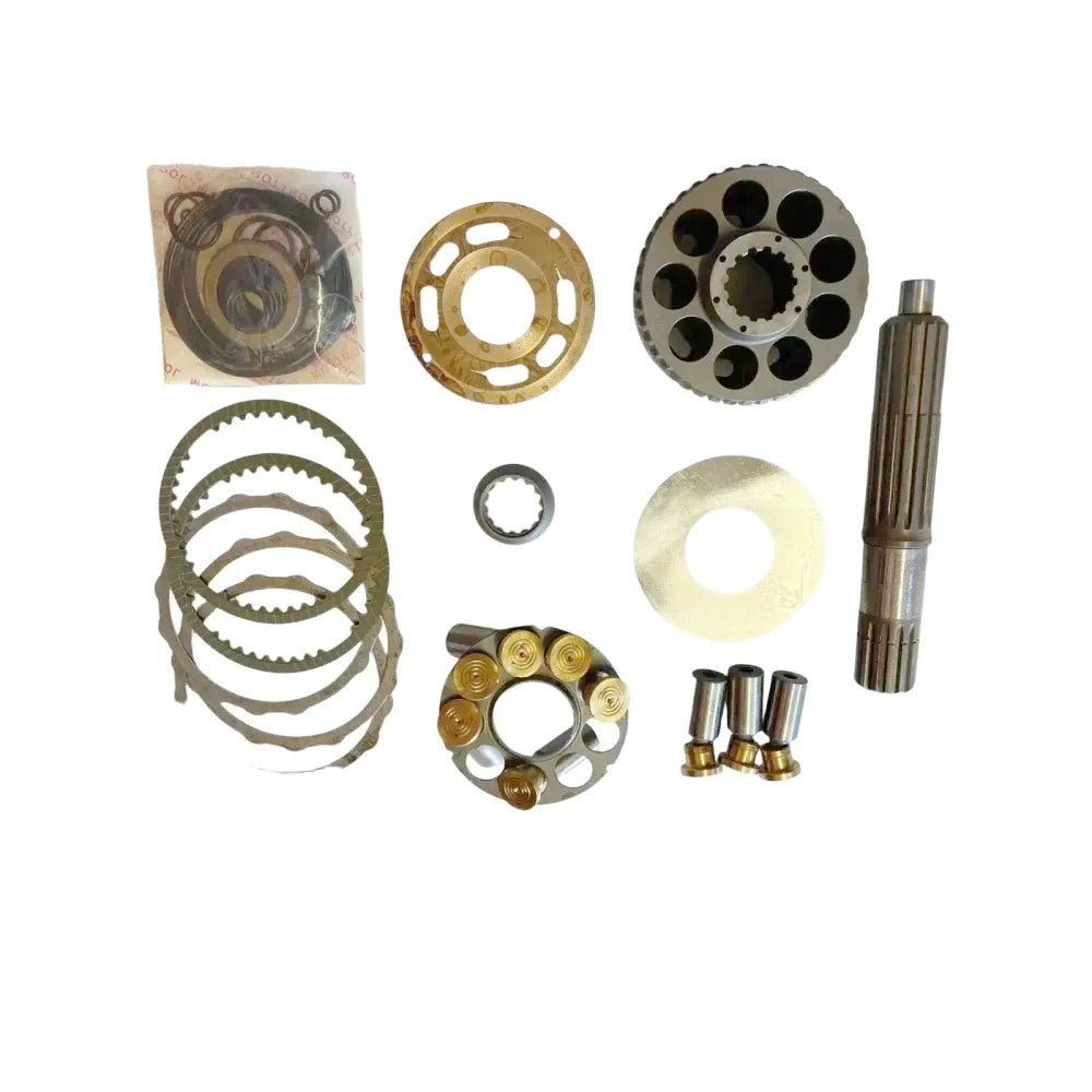 M2X120 Swing Motor Repair Parts Kit — Cylinder Block, Valve Plate & Piston Set - Fab Heavy Parts