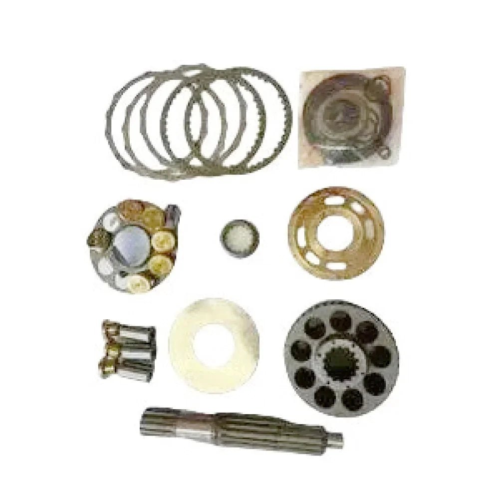 M2X128 Swing Motor Rebuild Kit – Cylinder Block Valve Plate Piston & Set Plate - Fab Heavy Parts