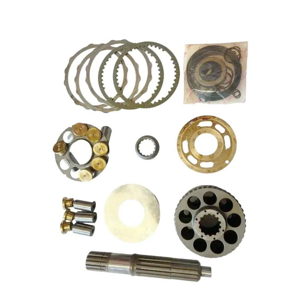 M2X146 Swing Motor Rebuild Kit – Cylinder Block Valve Plate Piston & Set Plate - Fab Heavy Parts