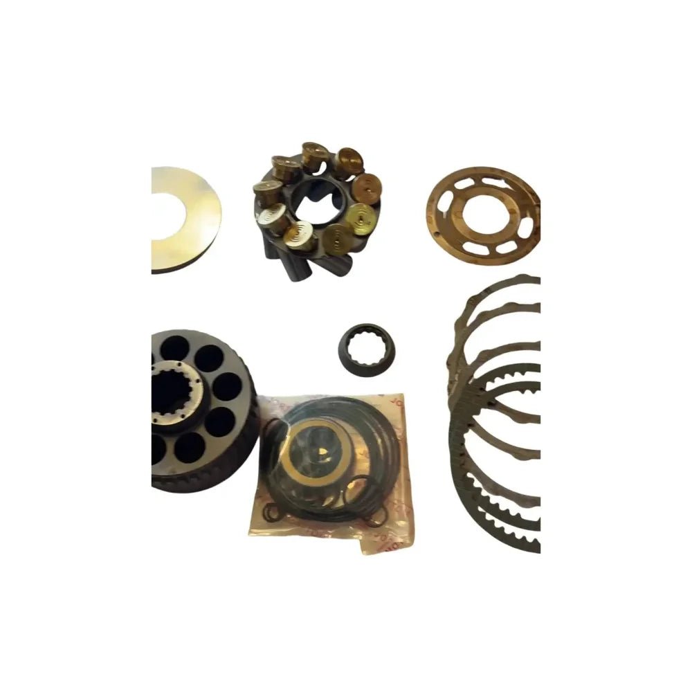 M2X170 Swing Motor Rebuild Kit – Cylinder Block Valve Plate Piston & Set Plate - Fab Heavy Parts