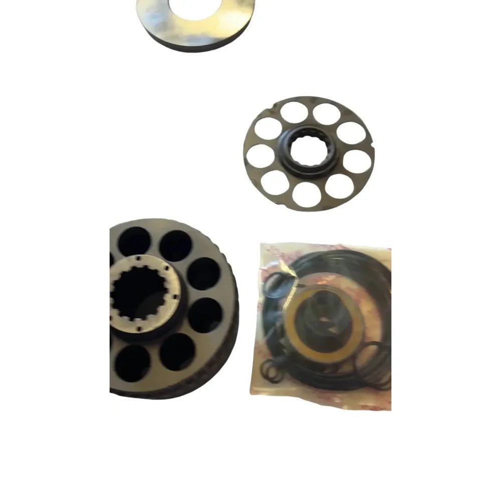 M2X210 Swing Motor Rebuild Kit – Cylinder Block Valve Plate Piston & Set Plate - Fab Heavy Parts