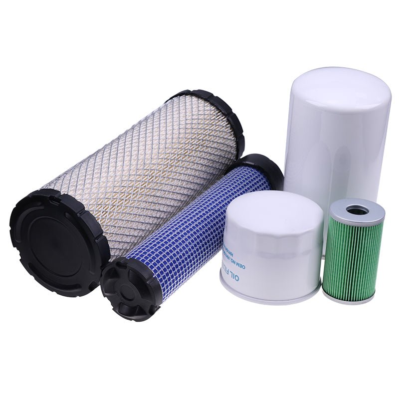 Maintenance Filter Kit 15521 - 32430 16414 - 32434 for Kubota Tractor L3010 L3130 L3410 L3430 HST - Fab Heavy Parts