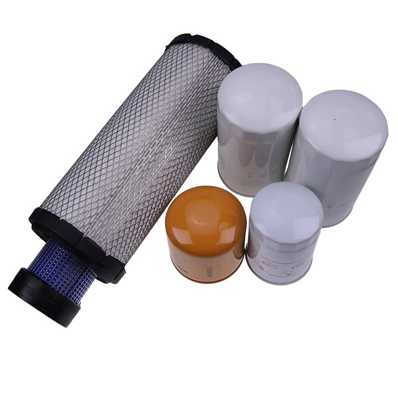 Maintenance Filter Kit 1C020 - 32434 34680 - 37710 for Kubota Engine V3300 - E Tractor M6800 - Fab Heavy Parts