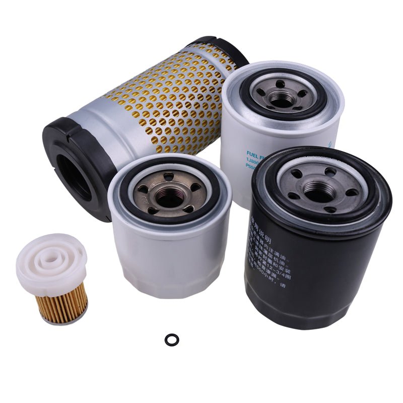 Maintenance Filter Kit 77700 - 03365 for Kubota Tractor B2320HSD B2320HSDN B2620HSD B2920HSD - Fab Heavy Parts