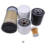Maintenance Filter Kit 77700 - 03365 for Kubota Tractor B2320HSD B2320HSDN B2620HSD B2920HSD - Fab Heavy Parts