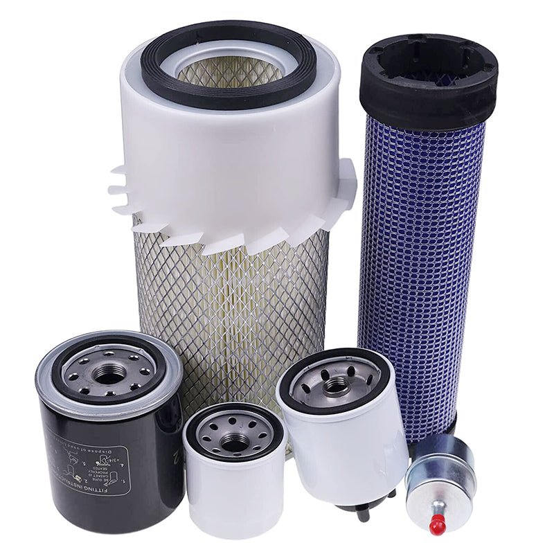 Maintenance Filter Kit 84475542 for New Holland Skid Steer Loader L140 L150 L160 L170 L175 - Fab Heavy Parts
