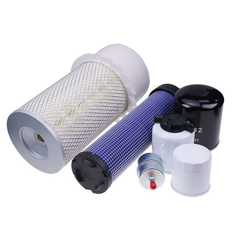 Maintenance Filter Kit 84475542 for New Holland Skid Steer Loader L140 L150 L160 L170 L175 - Fab Heavy Parts