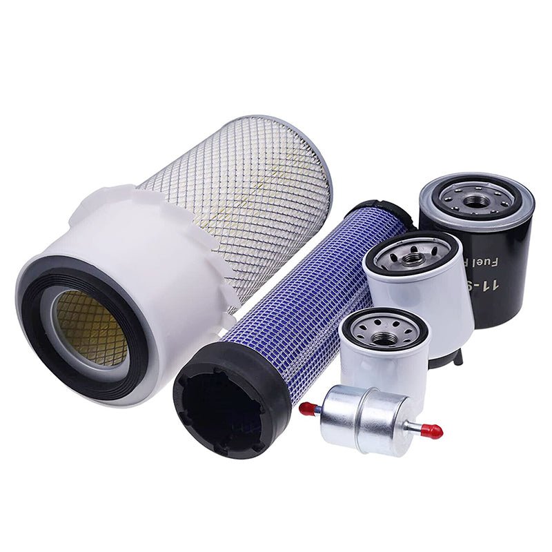 Maintenance Filter Kit 84475542 for New Holland Skid Steer Loader L140 L150 L160 L170 L175 - Fab Heavy Parts