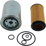Wartungssatz ED0021753180-S Kraftstofffilter & ED0021750010-S Ölfilter Passend für Kohler KDI 1903 KDI 2504 KDI3404TCR Motor 30REOZK 4 35REOZT4 40REOZK 4 45REOZT4