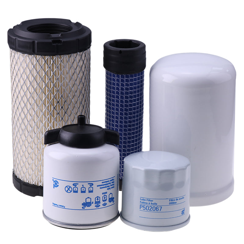 Huoltosuodatinsarja sopii Bobcat Skid Steer 463 tela-alustalle MT52