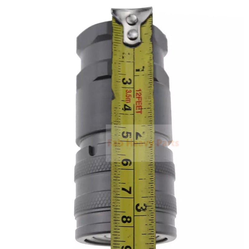 Male and Female 153 - 2995 153 - 2994 Flat Face Coupler For Caterpillar 1/2