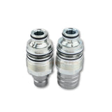 Kit de coupleur à face plate mâle et femelle V1311-77140 V1311-77150 ajustement pour le chargeur de piste kubota