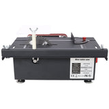 Mini Table Saw Belt Sander 4pcs Blades 10pcs Sanding Blet 7 Gear Adjustable 0 - 90° Angle - Fab Heavy Parts