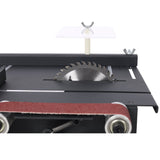 Mini Table Saw Belt Sander 4pcs Blades 10pcs Sanding Blet 7 Gear Adjustable 0 - 90° Angle - Fab Heavy Parts