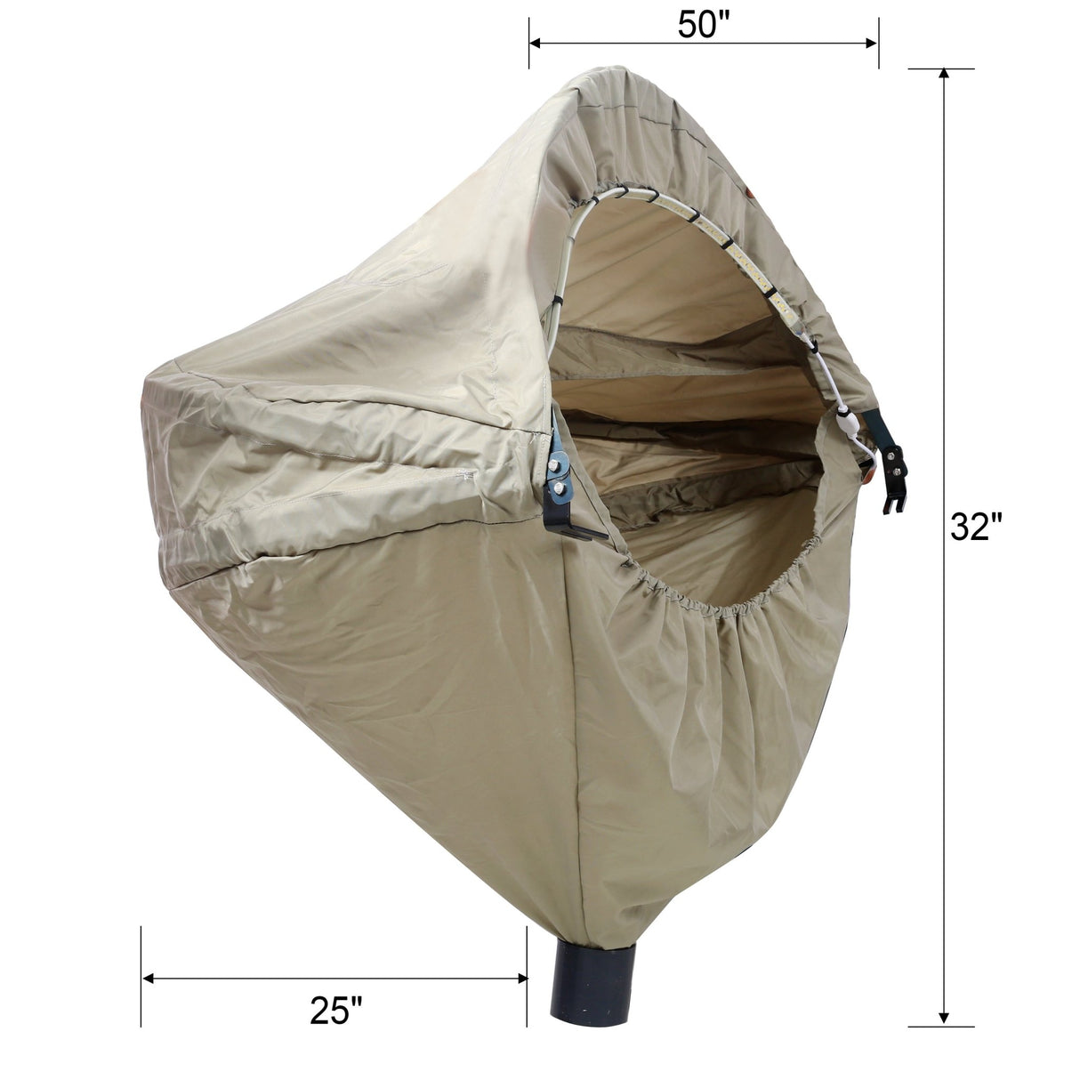 Miter Saw Dust Collection Hood Table Miter Saw Dust Collector Come with Storage Bag Fits for All Miter Saws - Fab Heavy Parts