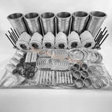 Mitsubishi 6D24T Engine Overhaul Rebuild Kit Kobelco SK450 - 6 Excavator - Fab Heavy Parts
